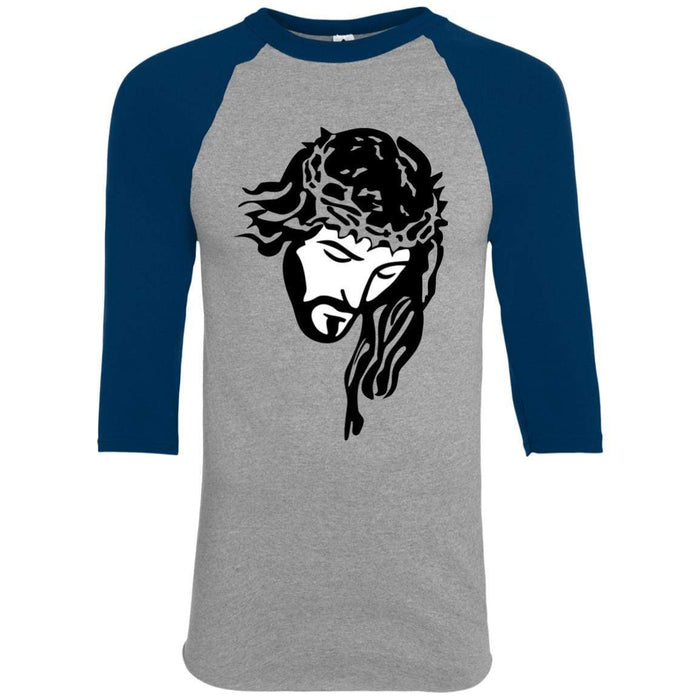 Jesus Head Bowed - Baseball