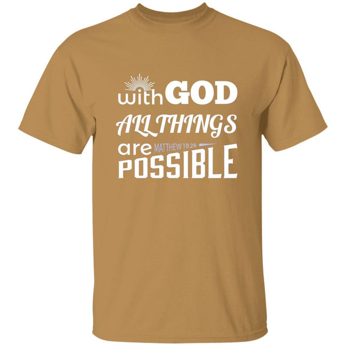 With God All Things Are Possible - Unisex